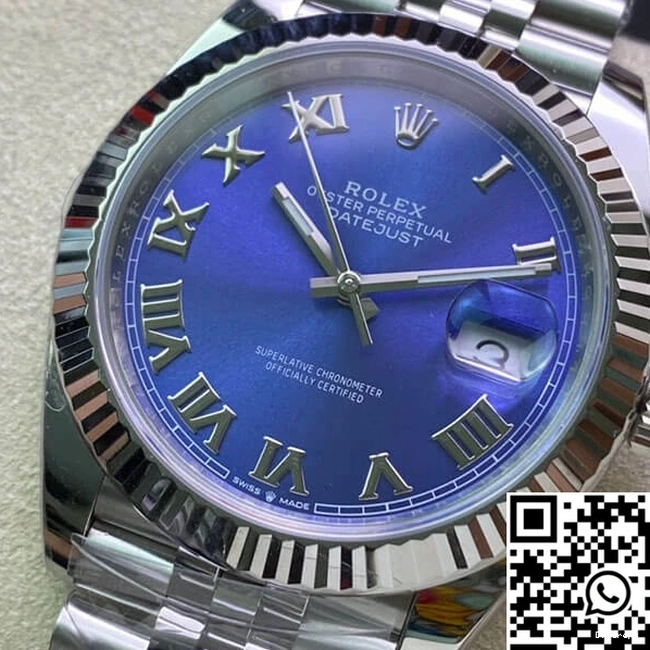 Clean Stainless M126334-0026 Rolex Steel Factory Datejust 0317